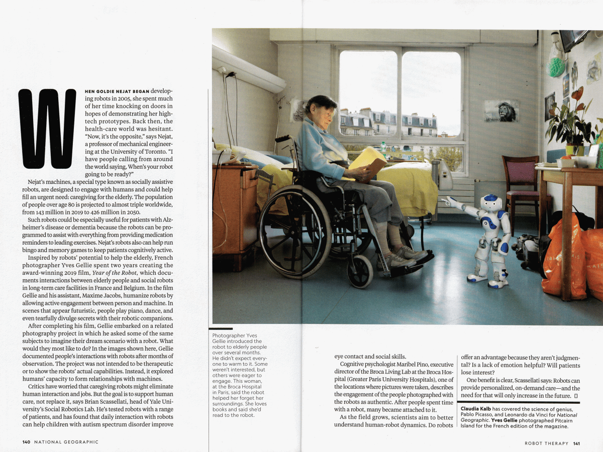 National Geographic and intelligent Page Design